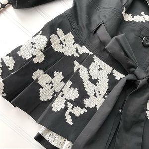 Anthropologie Elevenses Embroidered Jacket